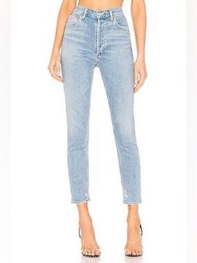 Agolde Nico High Rise Slim Fit Jeans from Revolve